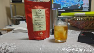 ダージリンセカンドフラッシュのアイスストレートティー