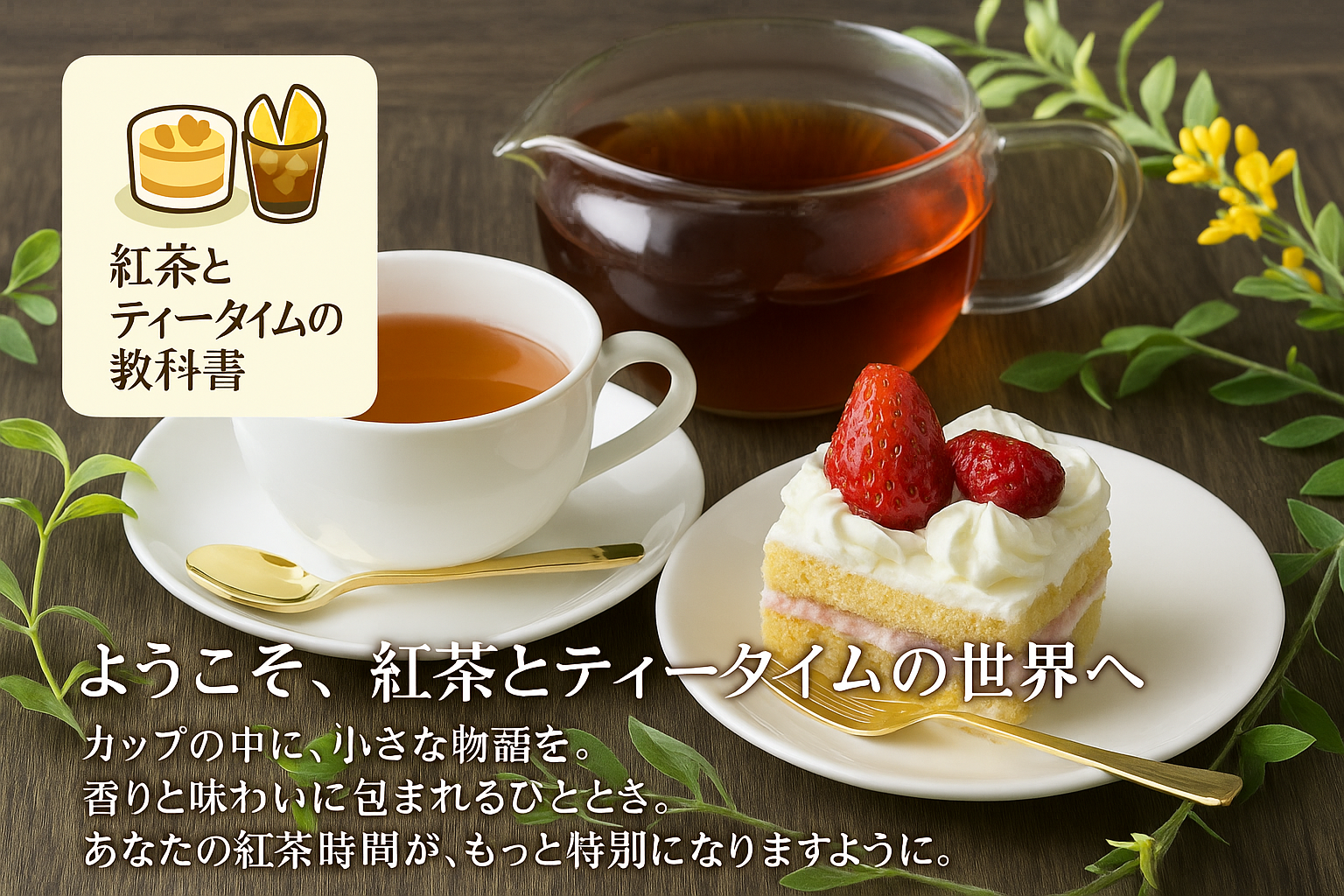 紅茶とティータイムの教科書